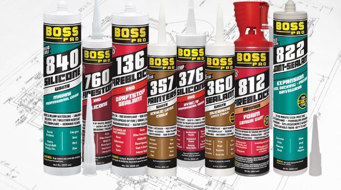 View Products under BOSS Sealants